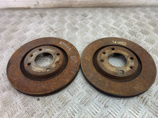 диски тормозные (комплект) Peugeot 306 1 поколение [рестайлинг] 2000, 1.4 л., бензин, МКПП, универсал