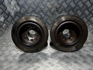 диск тормозной задний Nissan Qashqai J10 [рестайлинг] 2011, 1.5 л., K9K 430, дизель, 6МКПП, внедорожник 5 дв.