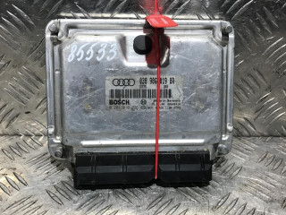 блок управления двигателем Audi A4 B5 [рестайлинг] 2000, 1.9 л., AJM, дизель, 5МКПП, серебро, универсал, 038906019BR, 0281010226