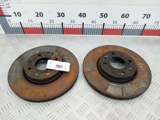 диск тормозной передний Nissan Micra 3 поколение (K12) 2003, 1.2 л., МКПП, хетчбэк 3 дв., 40206AX603