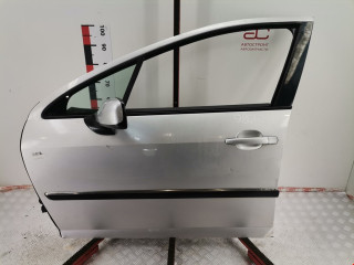 дверь передняя левая Peugeot 407 1 поколение 2006, 2.0 л., МКПП, универсал, 9002AL