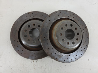 диски тормозные (комплект) Maserati Quattroporte 6 поколение 2013, 3.0 л., бензин, АКПП, вишневый, седан, полный привод, правый руль, 670031597