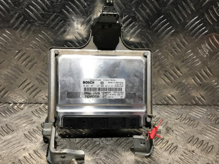 блок управления двигателем Toyota Yaris Verso 1 поколение XP20 2003, 1.4 л., дизель, МКПП, минивэн, 0281011127, 89666-52210, 89660-5C250, 407918-0122