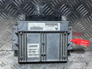 блок управления двигателем Renault Laguna 2 поколение 2003, 1.8 л., бензин, МКПП, хетчбэк 5 дв., 8200278376, 8200264679, 21647661-1
