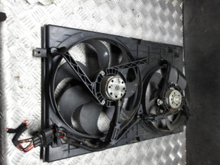 вентилятор радиатора Volkswagen Golf 3 поколение 1999, 1J0959455F, 1J0959455L