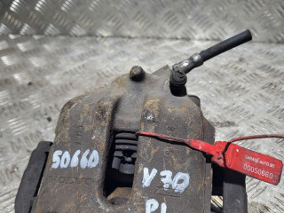 суппорт передний левый Volvo V70 2 поколение [рестайлинг] 2007, 2.4 л., дизель, 5МКПП, черный, универсал