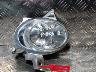 фара противотуманная правая Peugeot 206 1 поколение [рестайлинг] 2005, 2.0 л., RFW (XU10J2), бензин, 5МКПП, универсал, 9635076080
