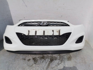 бампер передний Hyundai i10 1 поколение [рестайлинг] 2013, 1.2 л., бензин, 5МКПП, хетчбэк 5 дв.