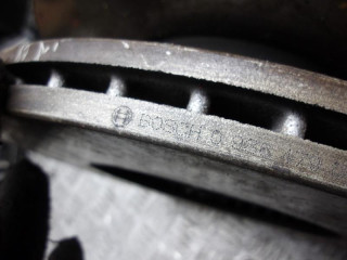 диск тормозной передний Volkswagen Golf 5 поколение 2008, 1.4 л., дизель, АКПП, универсал