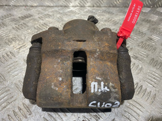 суппорт передний левый Renault Clio 2 поколение 2001, 1.4 л., бензин, хетчбэк 5 дв.