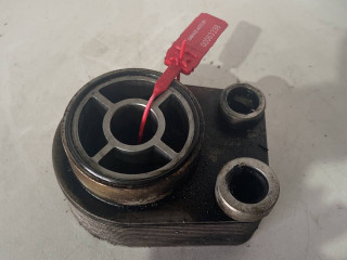 теплообменник масляного фильтра Renault Scenic 2 поколение 2006, 1.5 л., K9K 629, дизель, МКПП, минивэн