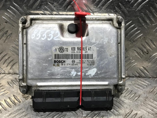блок управления двигателем Volkswagen Golf 4 поколение 2003, 1.9 л., дизель, МКПП, 038906019AT, 0281010974