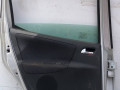 дверь задняя левая Peugeot 207 1 поколение 2008, 1.6 л., дизель, 5МКПП, серебро, универсал - фото №4