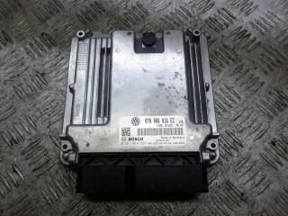 блок управления двигателем Volkswagen Transporter T5 2007, 2.5 л., дизель, МКПП, микроавтобус, 070906016EC