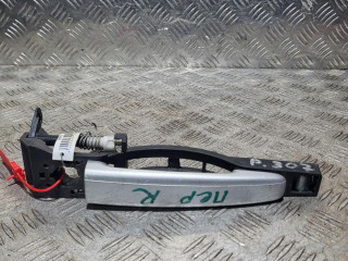 ручка наружная Peugeot 307 1 поколение 2003, 2.0 л., дизель, 5МКПП, silver, универсал, 9636408880, 9639876380