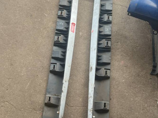 накладка на порог Renault Duster 1 поколение 2013, 1.5 л., дизель, 6МКПП, внедорожник 5 дв.