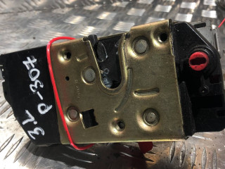 замок двери задней левой Peugeot 307 1 поколение 2003, серебро, универсал