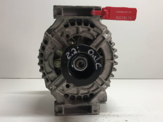 генератор Opel Vectra C 2005, 2.2 л., бензин, BOSCH, 210724, 0124515095, 0124515033, 0124425061