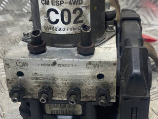 блок ABS Hyundai Santa Fe 2 поколение (CM) 2008, 2.2 л., D4EB, дизель, 5МКПП, внедорожник 5 дв., 0265950525, 58910-2B850, 0265235070