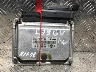 блок управления двигателем Volkswagen Golf 4 поколение 2002, 1.9 л., дизель, МКПП, хетчбэк 5 дв., 038906019HJ, 0281010977