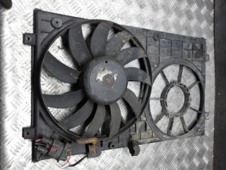 вентилятор радиатора Volkswagen Caddy 2 поколение 2004, 2.0 л., дизель, МКПП, минивэн