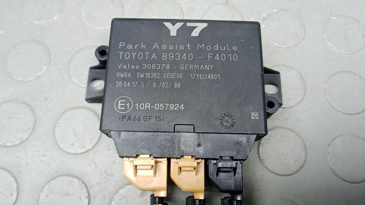 блок управления парктрониками Toyota C-HR 1 поколение AX10 2017, 1.2 л., бензин, 89340F4010 - фото №1