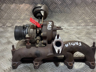 турбина Skoda Fabia 1 поколение [рестайлинг] 2006, 1.9 л., AXR, дизель, 5МКПП, хетчбэк 5 дв.