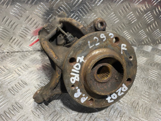 ступица передняя правая Peugeot 207 1 поколение 2008, 1.6 л., бензин, 5МКПП, темно серый, универсал