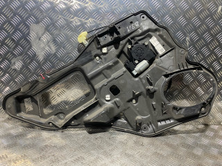 стеклоподъемник электрический задний левый Mazda 6 1 поколение [рестайлинг] 2007, 2.0 л., дизель, 5МКПП, серебро, хетчбэк 5 дв.