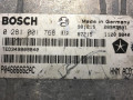блок управления двигателем Chrysler Voyager 3 поколение 1999, 2.5 л., дизель, 0281001768, P04686662AC - фото №2