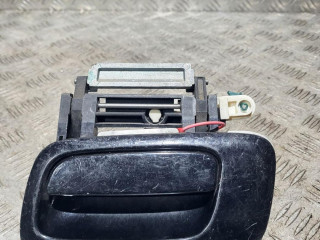 ручка наружная задняя левая Opel Zafira 1 поколение (A) [рестайлинг] 2003, 2.2 л., Y 22 DTH, дизель, 5МКПП, черный, минивэн