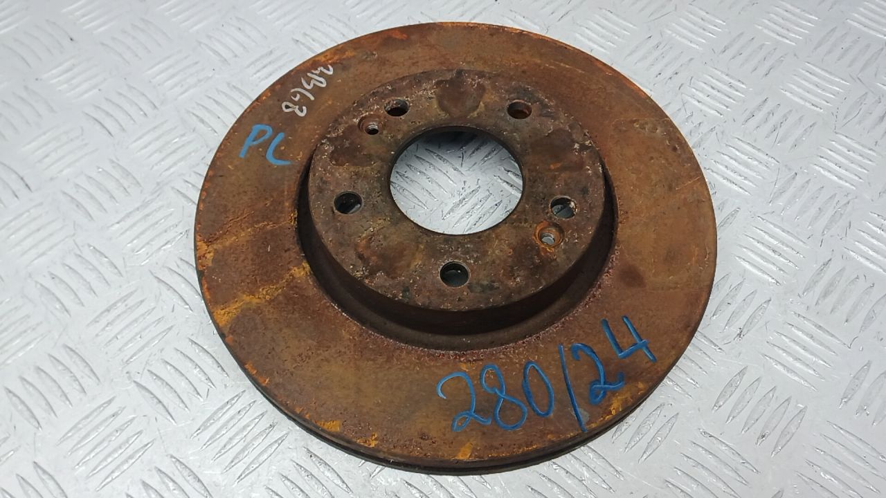 диск тормозной передний Kia Ceed 1 поколение 2010, 1.6 л., бензин - фото №1