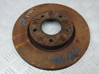 диск тормозной передний Kia Ceed 1 поколение 2010, 1.6 л., бензин