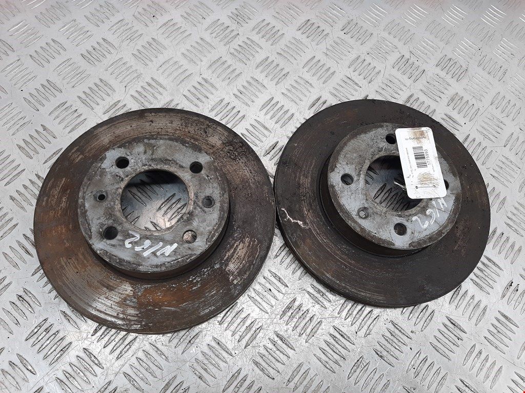 диск тормозной передний Kia Picanto 1 поколение 2005, 1.1 л., МКПП, хетчбэк 5 дв., 5171207500 - фото №1