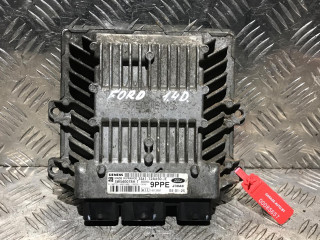 блок управления двигателем Ford Fiesta 5 поколение 2005, 1.4 л., дизель, МКПП, 3S61-12A650-JE, 5WS40078H-T