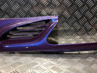 решетка радиатора Renault Megane 1 поколение 1996, 1.6 л., K7M 690, бензин, 5МКПП, серебро, хетчбэк 5 дв.