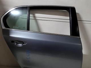 дверь задняя правая Skoda Superb 2 поколение 2009, 2.0 л., CBBB, дизель, АКПП, серый, лифтбэк