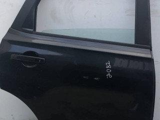 дверь задняя правая Nissan Qashqai J10 [рестайлинг] 2011, 1.5 л., K9K, дизель, 6МКПП, черный, внедорожник 5 дв.