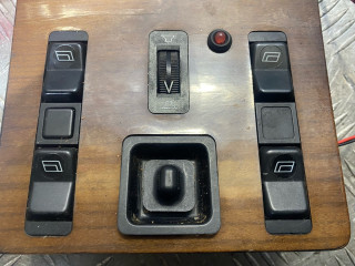 блок управления стеклоподъемниками Mercedes-Benz S-Класс W126 / C126 [рестайлинг] 1985, 3.0 л., OM 617.951, дизель, АКПП, седан