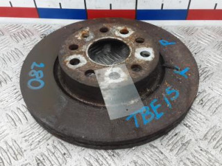 диск тормозной передний Volkswagen Jetta 5 поколение 2008, 1.6 л., бензин, МКПП, седан