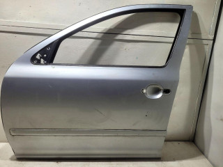 дверь передняя левая Skoda Octavia 2 поколение (A5) [рестайлинг] 2012, 2.0 л., CFHC, дизель, МКПП, серебристый, седан, 1Z0831055