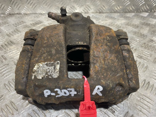 суппорт передний правый Peugeot 307 1 поколение 2001, 1.6 л., NFU (TU5JP4), бензин, 5МКПП, хетчбэк 5 дв.