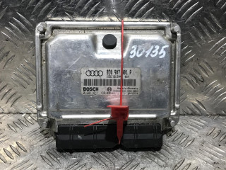 блок управления двигателем Audi A6 C5 [рестайлинг] 2002, 2.5 л., дизель, универсал, 8E0907401P, 0281011136
