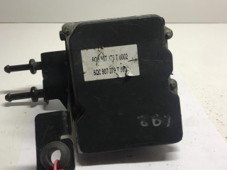 блок ABS Skoda Fabia 1 поколение [рестайлинг] 2005, 1.9 л., ATD, дизель, 5МКПП, хетчбэк 5 дв., 6Q0907379T, 6Q0614517R, 6Q0907379T0002, 6Q0907379T003, 0265234090, 0265950347