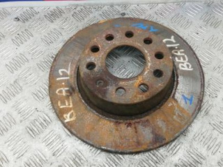 диск тормозной задний Skoda Superb 2 поколение 2010, 1.9 л., дизель, МКПП, хетчбэк 5 дв.