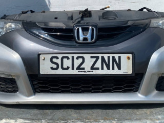 передняя часть (ноускат) Honda Civic 9 поколение 2013, 1.8 л., R18Z4, бензин, 6МКПП, хетчбэк 5 дв.