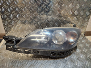 фара левая Mazda 3 BK (2003 - 2005), хетчбэк 5 дв., правый руль, BP4K510L0D