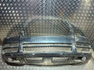 бампер передний Volkswagen Touareg 1 поколение (2002 - 2007), серый, 7L6807217AGGRU, 7L6807217R, 7L6807061L