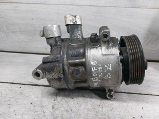 компрессор кондиционера Volkswagen Golf 6 поколение (2008 - 2012), 1.2 л., TSI, CBZB, бензин, 5N0820803C, 5K0820803J, 5K0820803A, 5K0820803G, 5K0820803H, 5N0820803, 5N0820803G