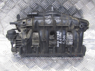 коллектор впускной Audi A4 B8/8K (2007 - 2011), 2.0 л., TFSI, CDNC, бензин, 06H133201AF, 06H133201AN, 06H133185BH, 06H133185AE, 06H133185B